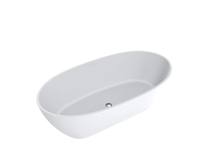 Ванна ESTELLA (MIRASOFT) (крышка донного клапана WHITE MATT)