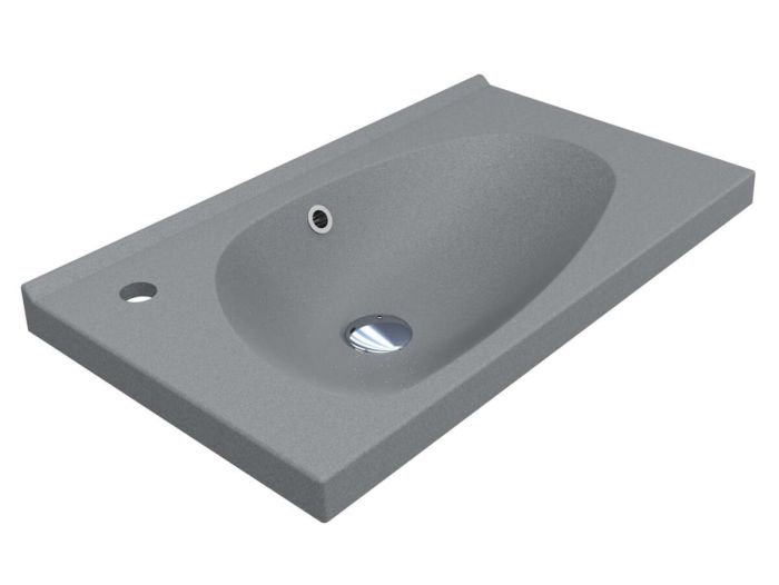 Умывальник TITANIA 700C (GRAY)