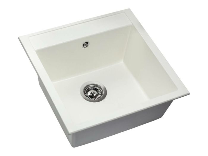 Кухонная мойка Bodrum 510 (WHITE)