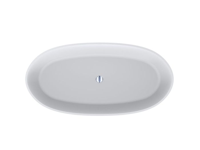 Ванна ESTELLA (MIRASOFT) (крышка донного клапана WHITE MATT)