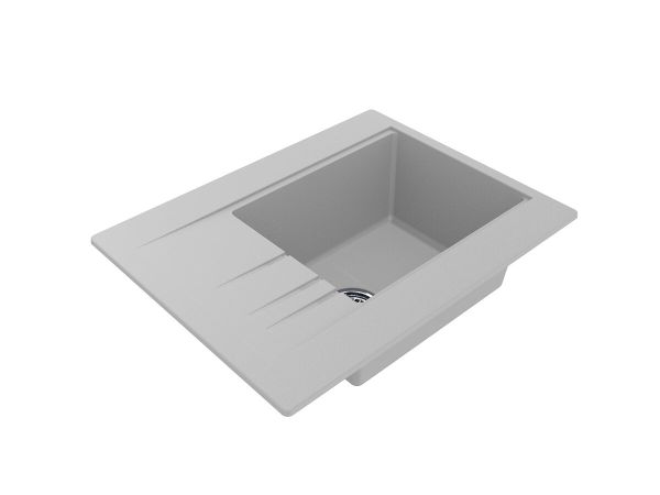 Кухонная мойка Bodrum 650 (WHITE)