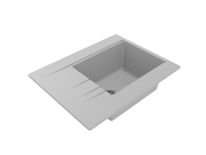 Кухонная мойка Bodrum 650 (WHITE)