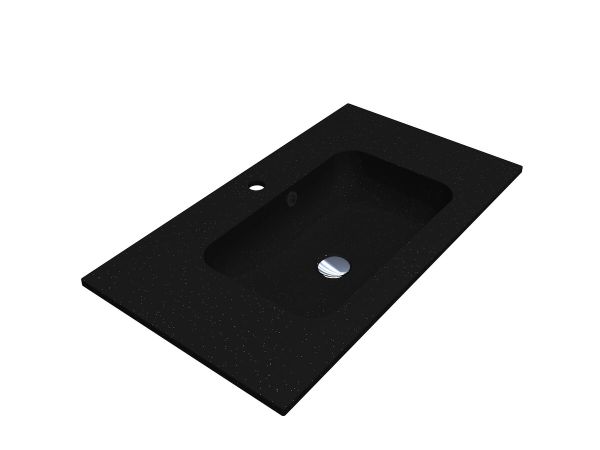 Умывальник DELLA 800 (BLACK SHINE)