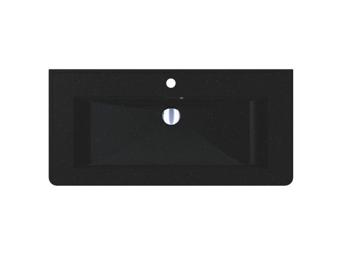 Умывальник TRES 900 (BLACK SHINE)