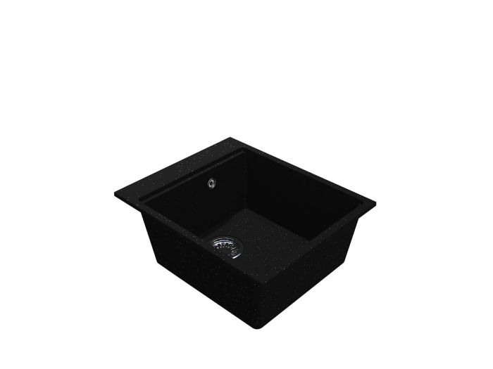 Кухонная мойка LAGOON 420 (BLACK SHINE)