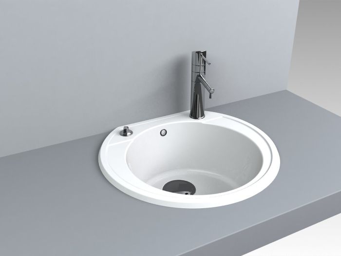 Кухонная мойка Tuluza (WHITE)