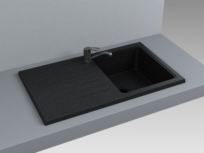 Кухонная мойка Versal (BLACK)