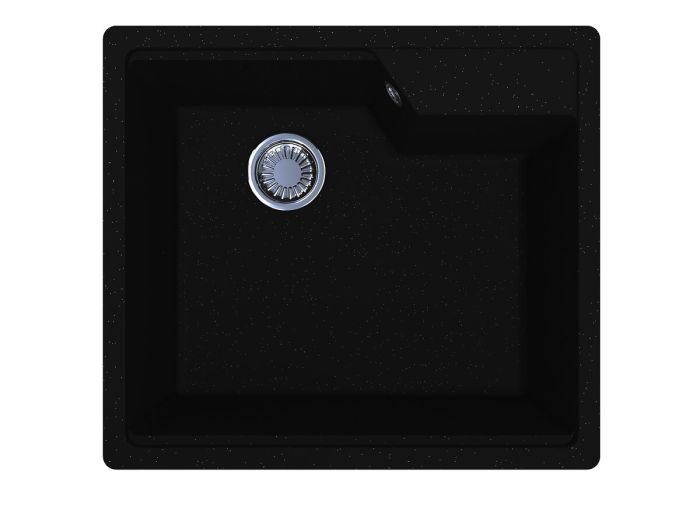Кухонная мойка Lisa 560 (BLACK SHINE)