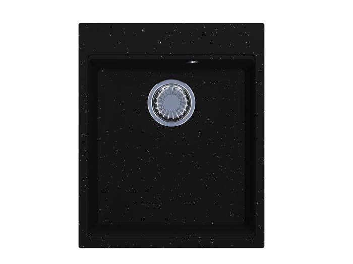 Кухонная мойка LAGOON 420 (BLACK SHINE)