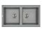 Кухонная мойка Westeros (GRAY)