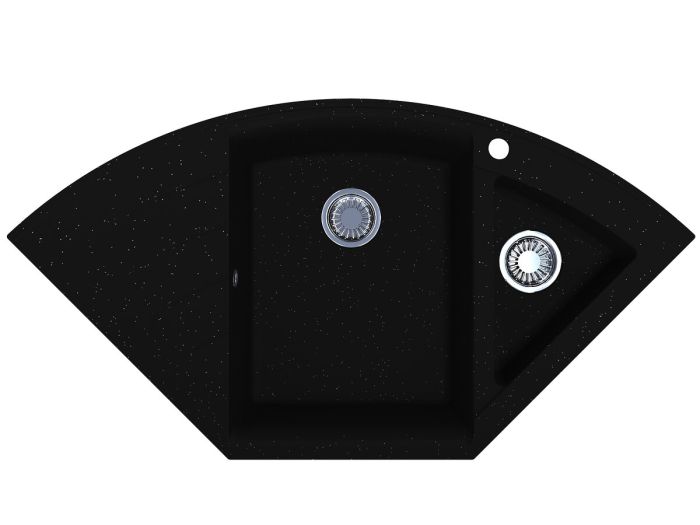 Кухонная мойка Europe (BLACK SHINE)